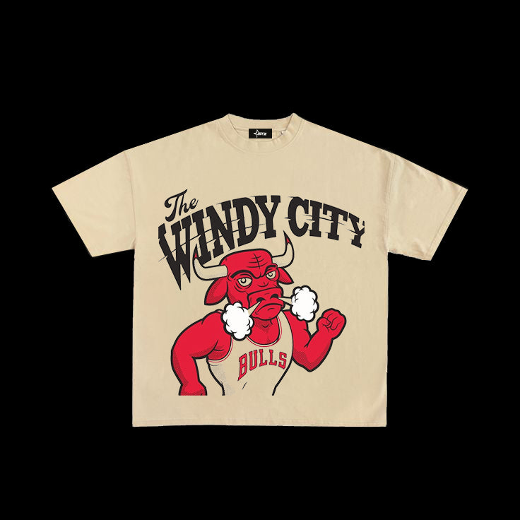 The Windy City Chicago Bulls Tee