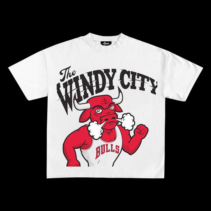 The Windy City Chicago Bulls Tee