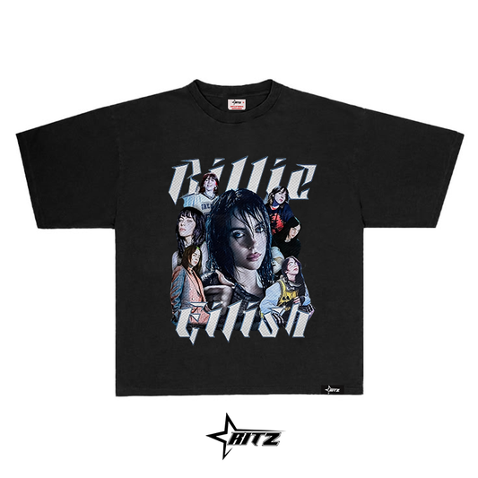 BILLIE EILISH (DOT POINT GRADIENT FINISH) Exceptional Detailed Print