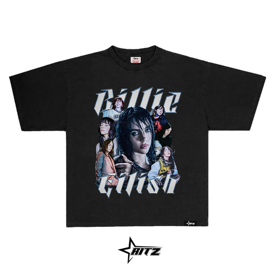 BILLIE EILISH (DOT POINT GRADIENT FINISH) Exceptional Detailed Print